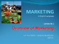 MARKETING in English Language