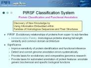 PIRSF Classification System