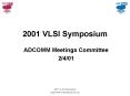 2001 VLSI Symposium PowerPoint PPT Presentation