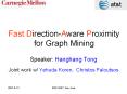 Fast Direction-Aware Proximity for Graph Mining PowerPoint PPT Presentation