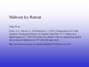 Midwest Ice Retreat