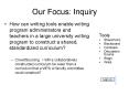Our Focus: Inquiry PowerPoint PPT Presentation