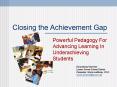 Closing the Achievement Gap PowerPoint PPT Presentation