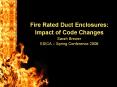 Fire Rated Duct Enclosures: PowerPoint PPT Presentation