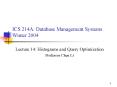 ICS 214A: Database Management Systems Winter 2004 PowerPoint PPT Presentation