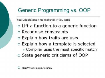 presentation player overlay