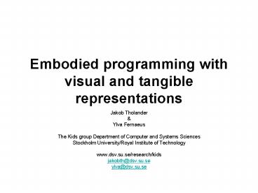presentation player overlay