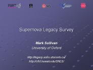 Supernova Legacy Survey