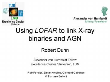 Using LOFAR to link X-ray binaries and AGN