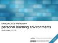 IdeaLab 2006 Melbourne personal learning environments PowerPoint PPT Presentation
