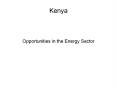 Kenya PowerPoint PPT Presentation