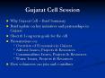 Gujarat Cell Session PowerPoint PPT Presentation