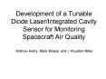 Development of a Tunable Diode LaserIntegrated Cavity Sensor for Monitoring Spacecraft Air Quality PowerPoint PPT Presentation