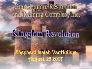 God's Empire Restoration