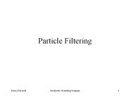 Particle Filtering