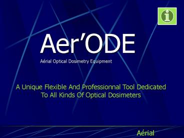 Prsentation PowerPoint