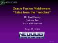 Oracle Fusion Middleware: "Tales from the Trenches" PowerPoint PPT Presentation