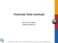 Potential field methods PowerPoint PPT Presentation