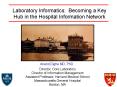 Laboratory Informatics: Becoming a Key Hub in the Hospital Information Network PowerPoint PPT Presentation
