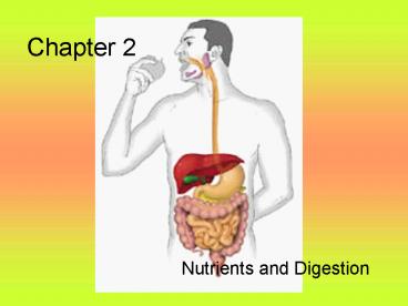 Nutrients and Digestion