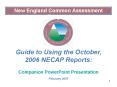 New England Common Assessment Program PowerPoint PPT Presentation