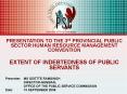 PRESENTATION TO THE 3rd PROVINCIAL PUBLIC SECTOR HUMAN RESOURCE MANAGEMENT CONVENTION PowerPoint PPT Presentation