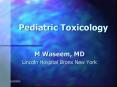 Pediatric Toxicology PowerPoint PPT Presentation