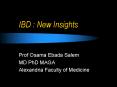 IBD : New Insights PowerPoint PPT Presentation