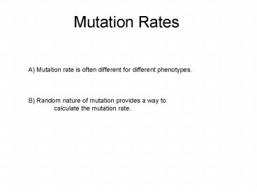 Pseudoreversion: Intragenic suppressors