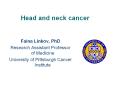 Head and neck cancer PowerPoint PPT Presentation