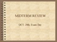 MIDTERM REVIEW