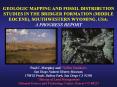 GEOLOGIC MAPPING AND FOSSIL DISTRIBUTION STUDIES IN THE BRIDGER FORMATION (MIDDLE EOCENE), SOUTHWESTERN WYOMING, USA: A PROGRESS REPORT PowerPoint PPT Presentation