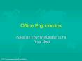 Office%20Ergonomics PowerPoint PPT Presentation