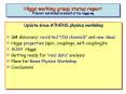 Higgs working group status report F'Cerutti and G'Unal on behalf of the Higgswg PowerPoint PPT Presentation