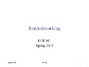 Internetworking