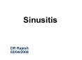 Sinusitis PowerPoint PPT Presentation