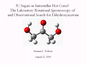 3C Sugars in Interstellar Hot Cores