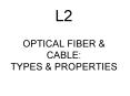 L2 OPTICAL FIBER PowerPoint PPT Presentation