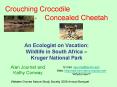 An Ecologist on Vacation: Wildlife in South Africa Kruger National Park PowerPoint PPT Presentation