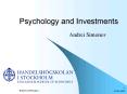 Psychology%20and%20Investments PowerPoint PPT Presentation