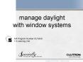 manage daylight PowerPoint PPT Presentation