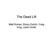 The Dead Lift