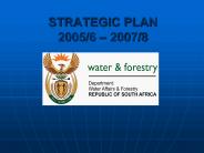 STRATEGIC PLAN 2005/6 