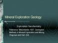 Mineral Exploration Geology PowerPoint PPT Presentation