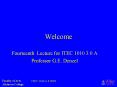 Fourteenth Lecture for ITEC 1010 3'0 A PowerPoint PPT Presentation