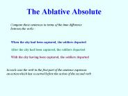 The Ablative Absolute