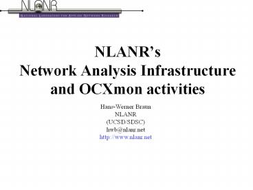 NLANR