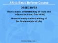 ARtoBasic Referee Course PowerPoint PPT Presentation