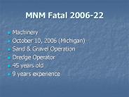 MNM Fatal 2006-22