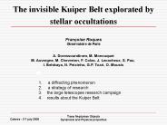 Trans Neptunian Objects